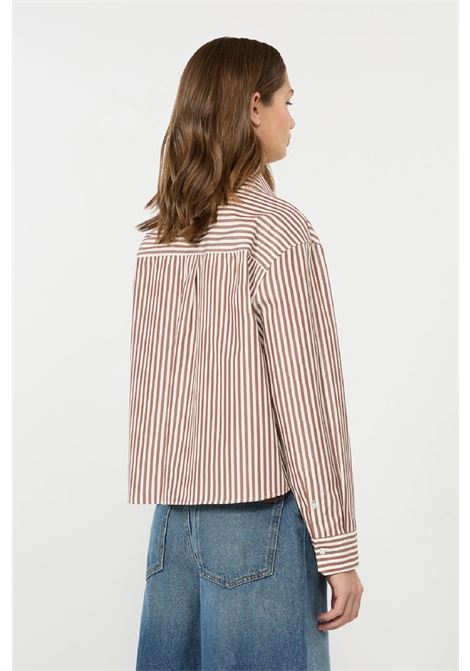 Camicia in popeline rigato MAX MARA WEEKEND | 262511616101600004